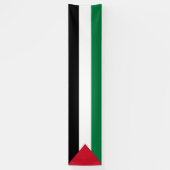 officieel de staatsvlag van Palestina Spandoek (Verticaal)