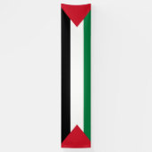 officieel de staatsvlag van Palestina Spandoek (Verticaal)