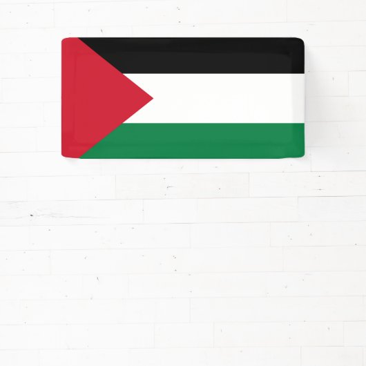 officieel de staatsvlag van Palestina Spandoek (Insitu)