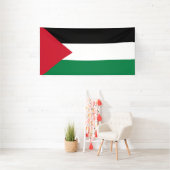 officieel de staatsvlag van Palestina Spandoek (Insitu)