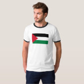 officieel de staatsvlag van Palestina T-shirt (Voorkant volledig)