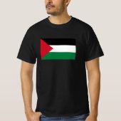 officieel de staatsvlag van Palestina T-shirt (Voorkant)