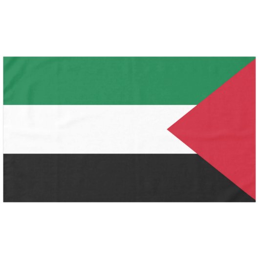 officieel de staatsvlag van Palestina Tafelkleed (Voorkant (Horizontaal))