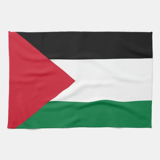 officieel de staatsvlag van Palestina Theedoek (Horizontaal)