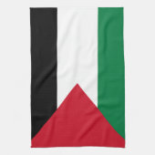 officieel de staatsvlag van Palestina Theedoek (Verticaal)
