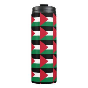 officieel de staatsvlag van Palestina Thermosbeker