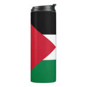 officieel de staatsvlag van Palestina Thermosbeker (Gedraaid links)
