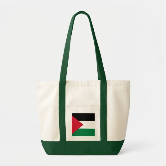 officieel de staatsvlag van Palestina Tote Bag (Voorkant)