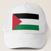 officieel de staatsvlag van Palestina Trucker Pet (Voorkant)