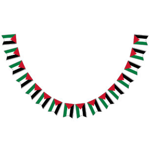 officieel de staatsvlag van Palestina Vlaggetjes