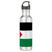 officieel de staatsvlag van Palestina Waterfles (Voorkant)