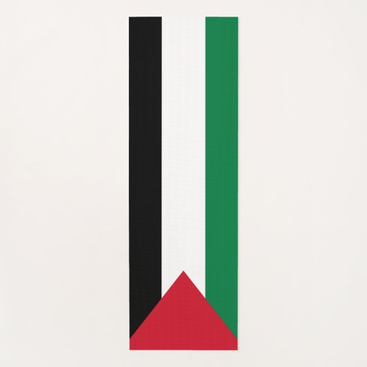 officieel de staatsvlag van Palestina Yogamat (Voorkant)