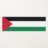 officieel de staatsvlag van Palestina Yogamat (Voorkant (horizontaal))