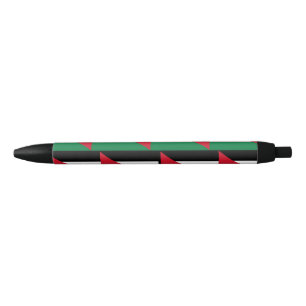 officieel de staatsvlag van Palestina Zwarte Inkt Pen