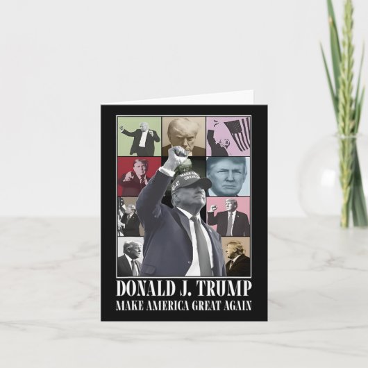 Officieel - Donald Trump-tijdperk  Kaart (Voorkant)