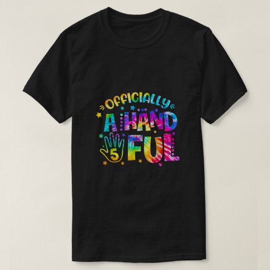 Officieel een handvol 5 miljoen vijf jaar oud Happ T-shirt (Design voorkant)