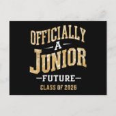 Officieel een Junior Future Class van 2026 Briefkaart (Voorkant)