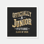 Officieel een Junior Future Class van 2026 Servet (Voorkant)