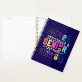 Officieel een senior 2026 Mijn laatste eerste dag  Planner (Display)