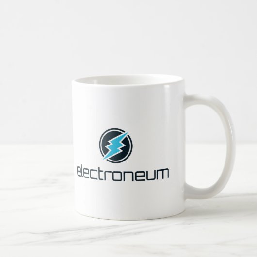 Officieel Elektroneum ETN Cryptomunt 11 Oz. Mok (Rechts)