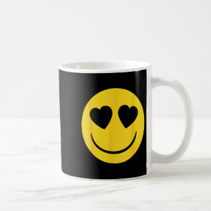 Officieel Emoji Retro Hart Ogen Gele Glimlach Gezi Koffiemok