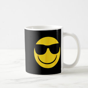 Officieel Emoji Retro Zonnebril Gele Glimlach Gezi Koffiemok