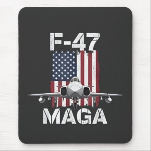 Officieel F47 Maga Gevechtsvliegtuig F-47 Straalja Muismat