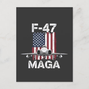 Officieel F47 Maga Gevechtsvliegtuig F-47 Straalja Uitnodiging Briefkaart