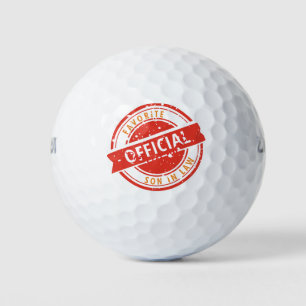 Officieel Favoriete Schoonzoon Cadeau Voor Schoonz Golfballen