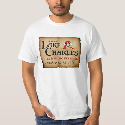 Officieel festival T-Shirt (wit) (Voorkant)
