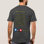 Officieel GeekSpooge T-Shirt (Achterkant)