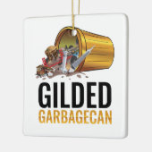 Officieel geled vuilnis Kan Ornament (Links)