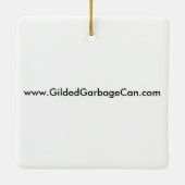 Officieel geled vuilnis Kan Ornament (Achterkant)