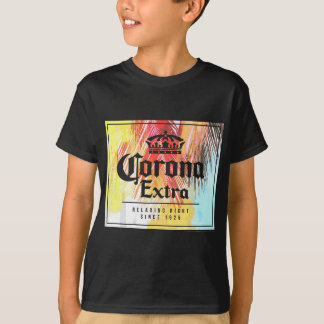 Officieel gelicentieerde Corona Extra Square Logo  T-shirt