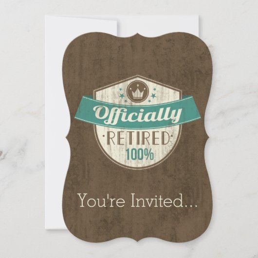 Officieel gepensioneerd, 100 %  pensioen kaart (Voorkant)