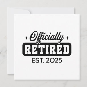  officieel gepensioneerd 2025 kaart