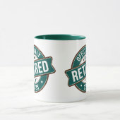 Officieel gepensioneerd 2025 mok (Midden)