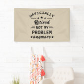 officieel gepensioneerd zodat ik mijn probleem nie spandoek (Insitu)