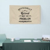 officieel gepensioneerd zodat ik mijn probleem nie spandoek (Beurs)