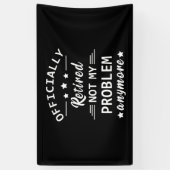 officieel gepensioneerd zodat ik mijn probleem nie spandoek (Verticaal)