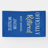 Officieel gepensioneerde CUSTOM banner (Horizontaal)