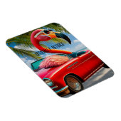 Officieel gepensioneerde Flamingo & Cabriolet op h Magneet (Rechterzijde)