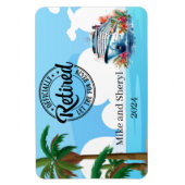 Officieel Gepensioneerde Stateroom Deurmagneet Magneet (Verticaal)