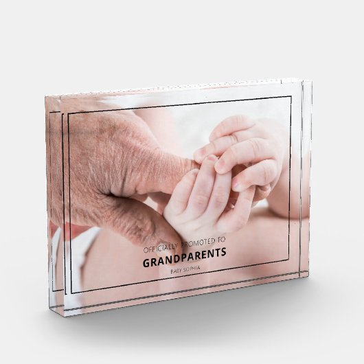 Officieel gepromoot naar grootouders Keepomwille Fotoblokken (Links)