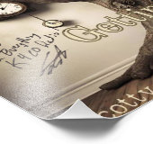 Officieel gesigneerd "Getting Old" Album Hoesje Foto Afdruk (Hoek)