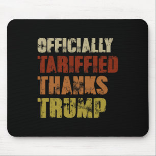 Officieel getariferde Bedankt Trump Retro 8647 opn Muismat