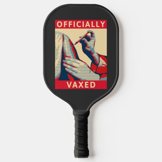 Officieel gevaccineerd pickleball paddle (Voorkant)