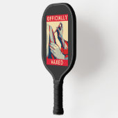 Officieel gevaccineerd pickleball paddle (Links)