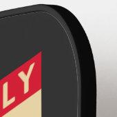 Officieel gevaccineerd pickleball paddle (Links Detail)