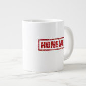 Officieel homemade grote koffiekop (Voorkant rechts)